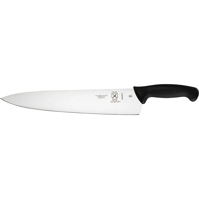 Mercer Culinary M22612 Millennia® 12" Black Chef's Knife 3 Mercer Culinary M22612 Millennia® 12" Black Chef's Knife
