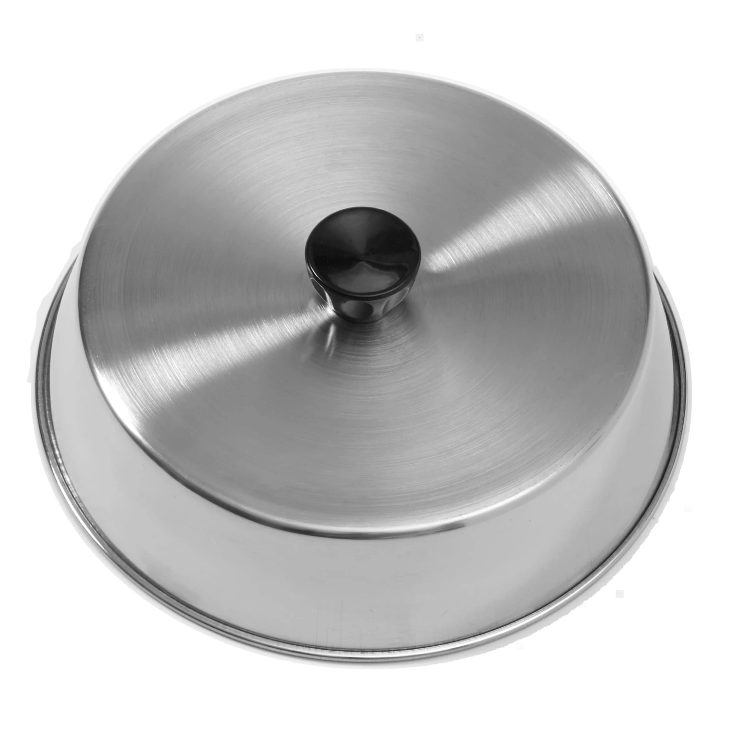 American Metalcraft BA840S S/S 8-3/8" Round Basting Cover W/ Knob 3 American Metalcraft BA840S S/S 8-3/8" Round Basting Cover W/ Knob