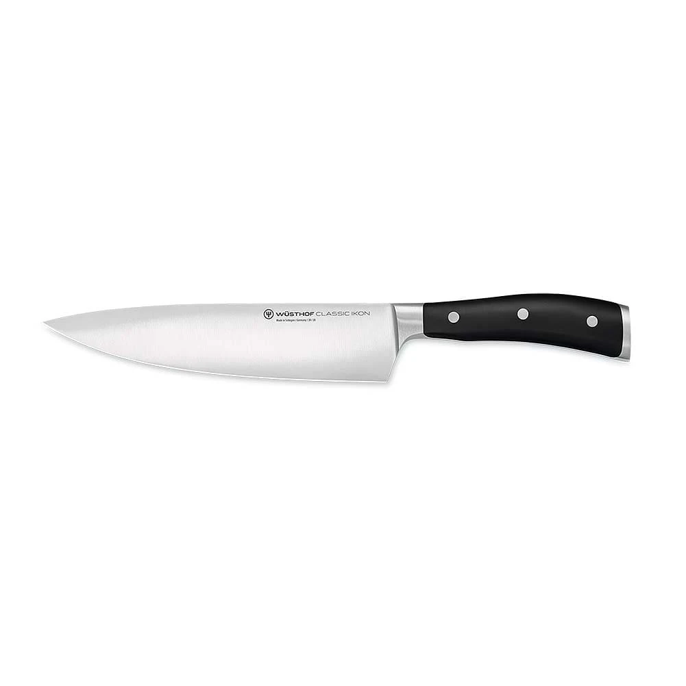 Wusthof 4596-7/20 Classic Ikon Carbon S/S Cream 8" Cook's Knife 3 Wusthof 4596-7/20 Classic Ikon Carbon S/S Cream 8" Cook's Knife