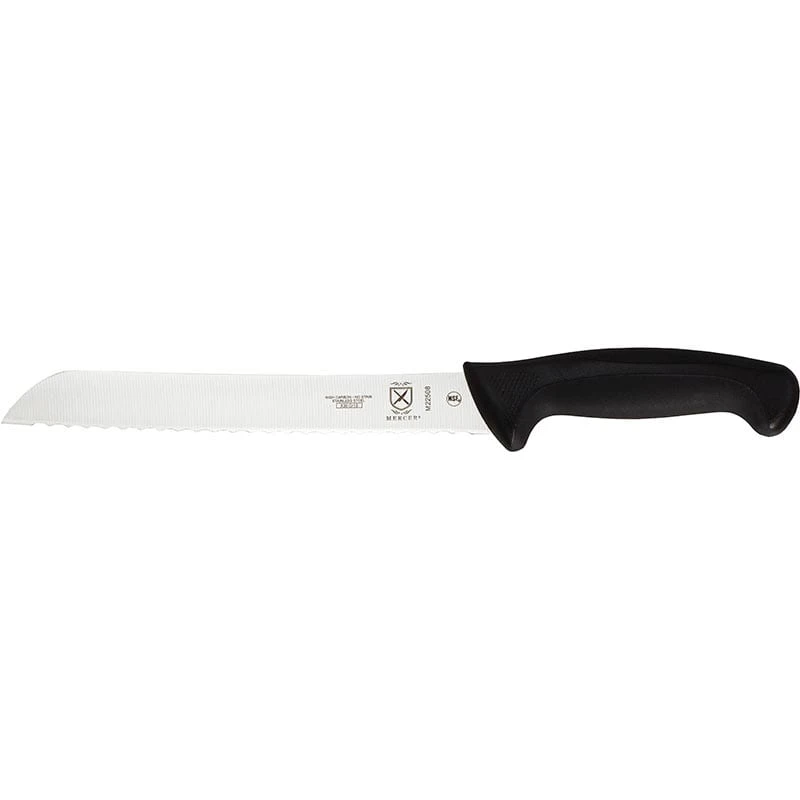 Mercer Culinary® M22508 Millennia® 8" Black Bread Knife 3 Mercer Culinary® M22508 Millennia® 8" Black Bread Knife