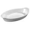 Carlisle 740502 8 Oz. White Oval Casserole Dish - 24 / CS -Kitchen Cooking Equip Store 6004215