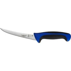 Mercer Culinary M23820BL Millennia 6" Blue Curved Boning Knife