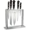 Mercer® M23500 Renaissance Stainless & Glass Knife Block Set -Kitchen Cooking Equip Store 6008987