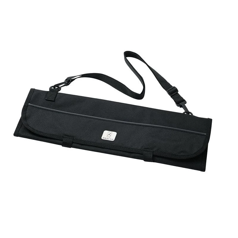 Mercer Culinary® M30007M Black 7-Pocket Knife Roll 3 Mercer Culinary® M30007M Black 7-Pocket Knife Roll
