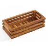 American Metalcraft OWBB1 Olive Wood Bread Crate -Kitchen Cooking Equip Store 6030100