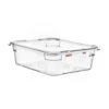 Araven 9822 Clear 1/2 Size 6.3 Qt. Food Container - 6 / CS -Kitchen Cooking Equip Store 6031435
