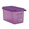 Araven 61392 Purple Anti-Allergen 4.5 Qt. Food Container 2 Araven 61392 Purple Anti-Allergen 4.5 Qt. Food Container -Kitchen Cooking Equip Store 6031571