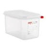 Araven 3028 Transparent 1/4 Size 4.5 Qt. Food Storage Box 2 Araven 3028 Transparent 1/4 Size 4.5 Qt. Food Storage Box -Kitchen Cooking Equip Store 6034887