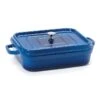 G.E.T. CA-010-CB/BK Cobalt Blue 5 Quart Rectangle Roaster -Kitchen Cooking Equip Store 6055951