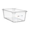 Araven 09835 Clear Full Size X 8"D Food Pan - 6 / CS -Kitchen Cooking Equip Store 6056422