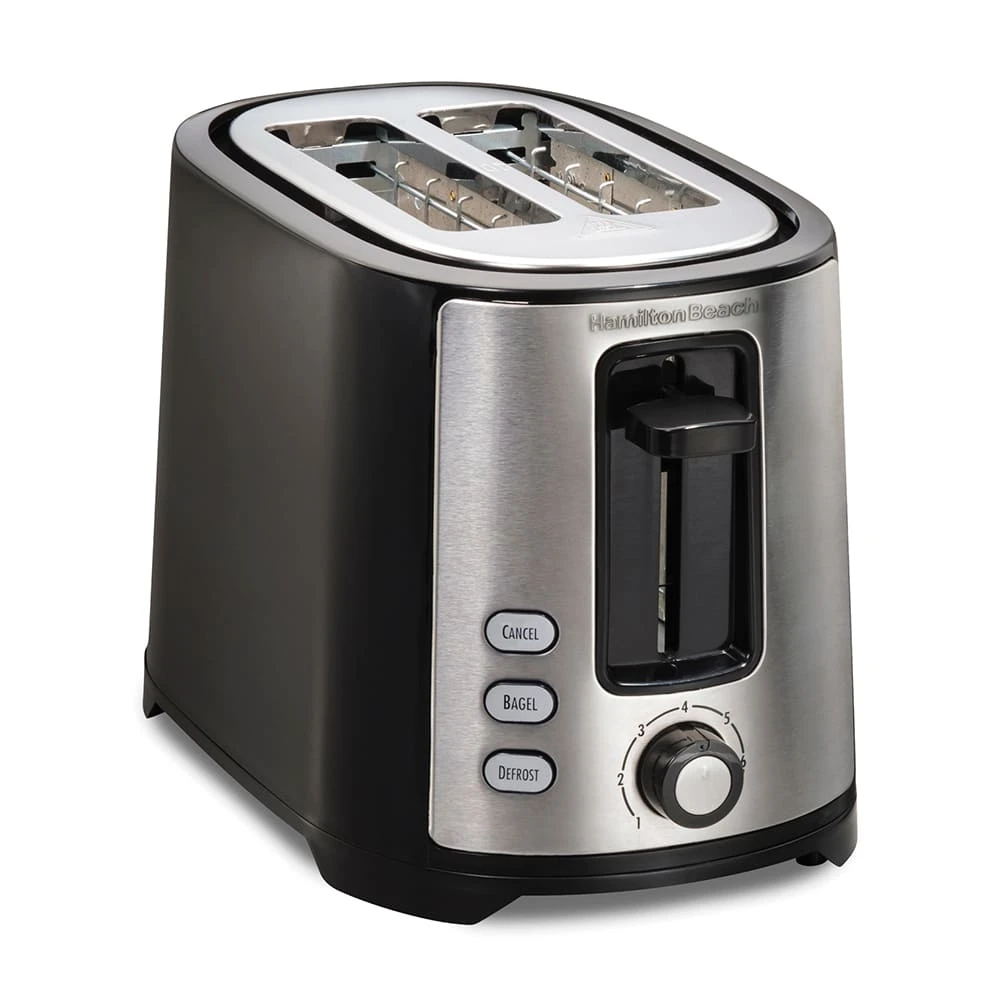 Hamilton Beach 22633V Black 2-Slice Wide Slot Toaster 3 Hamilton Beach 22633V Black 2-Slice Wide Slot Toaster