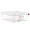 Araven 03033 Translucent 1/2 Size X 4"D Airtight Container -Kitchen Cooking Equip Store 6072215
