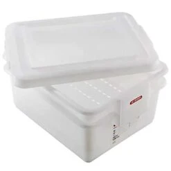 Araven 01260 White 37 Quart Defrost Kit With Lid