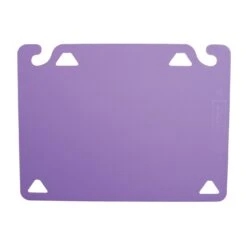 CARLISLE San Jamar CBQGSC1218PR 12 X 18 Purple QuadGrip Cutting Board - 2 / PK