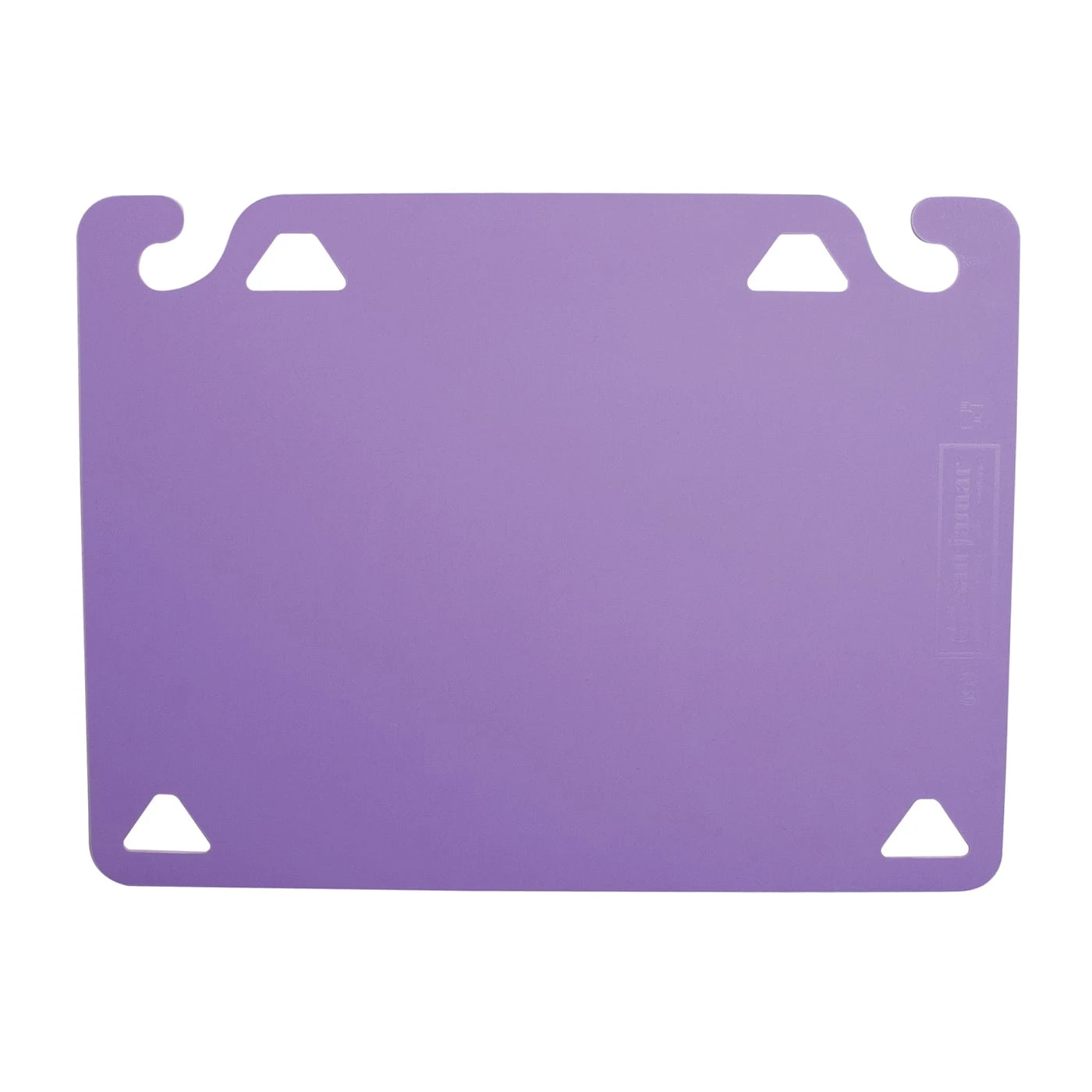 CARLISLE San Jamar CBQGSC1218PR 12 X 18 Purple QuadGrip Cutting Board - 2 / PK 3 CARLISLE San Jamar CBQGSC1218PR 12 X 18 Purple QuadGrip Cutting Board - 2 / PK