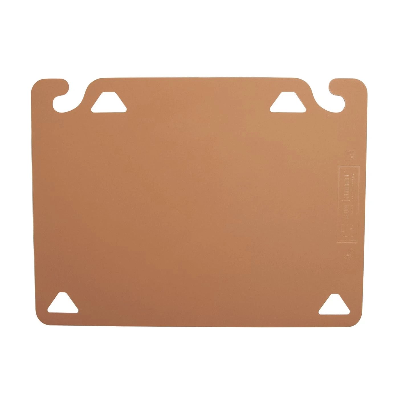 CARLISLE San Jamar CBQGSC1520BR 15 X 20 Brown QuadGrip Cutting Board - 2 / PK 3 CARLISLE San Jamar CBQGSC1520BR 15 X 20 Brown QuadGrip Cutting Board - 2 / PK