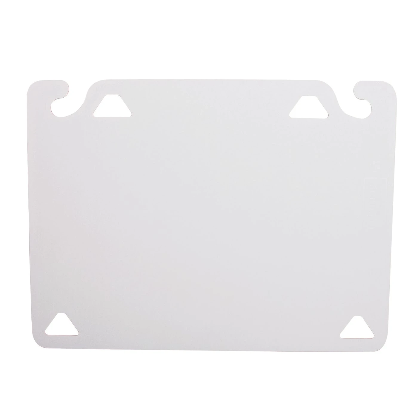 CARLISLE San Jamar CBQGSC1520WH 15 X 20 White QuadGrip Cutting Board - 2 / PK 3 CARLISLE San Jamar CBQGSC1520WH 15 X 20 White QuadGrip Cutting Board - 2 / PK