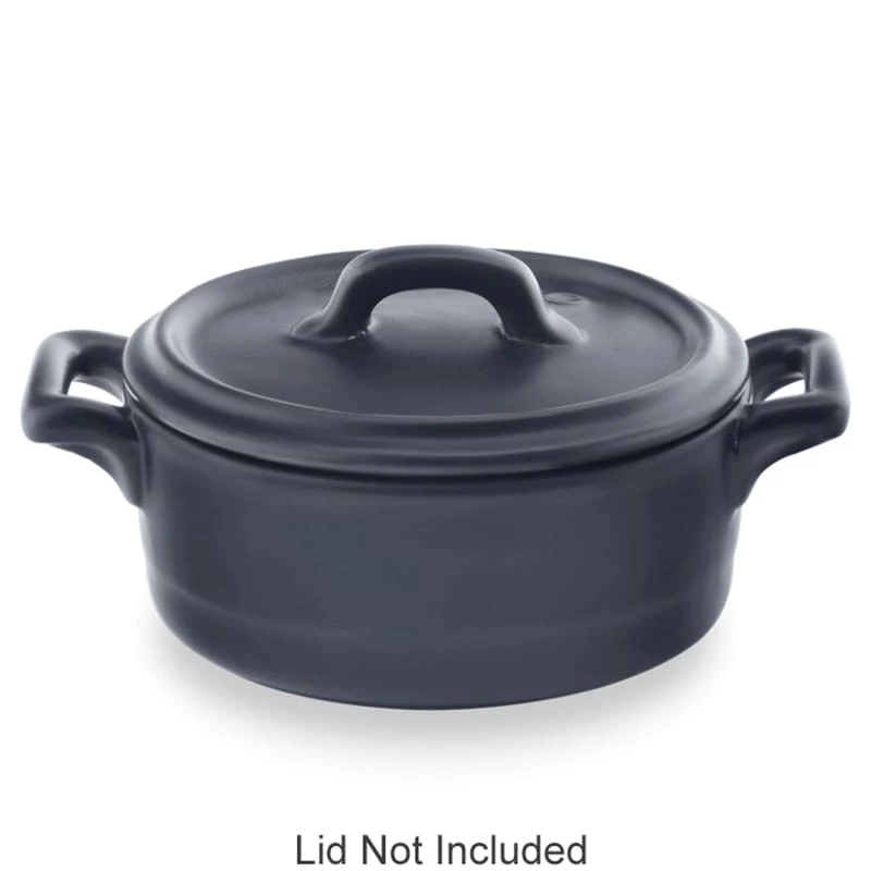 Bon Chef 1600004PBLACK 8-1/2 Ounce Cocotte Baker Base - 36 / CS 3 Bon Chef 1600004PBLACK 8-1/2 Ounce Cocotte Baker Base - 36 / CS