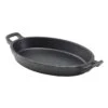 Genware GWC247 Cast Iron 27 Oz. Earred Dish With Handle - 6 / CS -Kitchen Cooking Equip Store 6092846