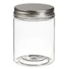 Solia BU14006C Tornillo Clear 7.1 Oz. Jar With Aluminum Lid - 120 / CS -Kitchen Cooking Equip Store 6093127