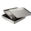 American Metalcraft HCSQ610 Aluminum Hard Coat 6" Sq. Pizza Pan 1 American Metalcraft HCSQ610 Aluminum Hard Coat 6" Sq. Pizza Pan -Kitchen Cooking Equip Store 6093273