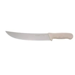 Winco KWP-90 White 9-1/2" Blade Cimeter Knife