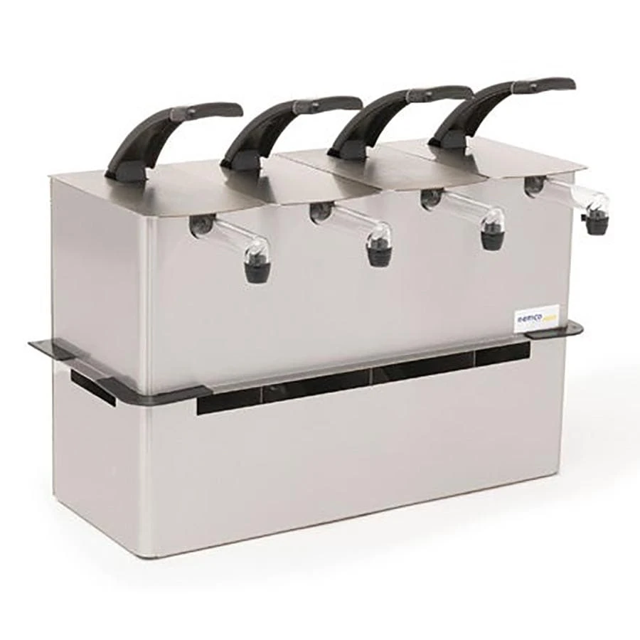 Nemco 10969 Quadruple Drop-In Condiment Dispenser For Pouch 3 Nemco 10969 Quadruple Drop-In Condiment Dispenser For Pouch