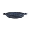 Folio 6978QU012 Blue Granite 30 Ounce Casserole With Handles - 2 / CS 1 Folio 6978QU012 Blue Granite 30 Ounce Casserole With Handles - 2 / CS -Kitchen Cooking Equip Store 6100426