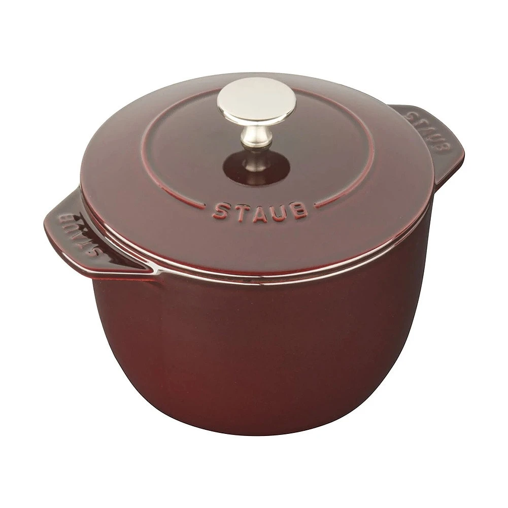 Staub 11721687 Grenadine Enamel Cast Iron 1.5 Quart French Oven 3 Staub 11721687 Grenadine Enamel Cast Iron 1.5 Quart French Oven
