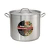 Winco SST-80 S/S 80 Quart Induction Stock Pot With Cover 2 Winco SST-80 S/S 80 Quart Induction Stock Pot With Cover -Kitchen Cooking Equip Store 6100951