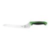 Mercer Culinary M23890GR Green Wavy Edge 9" Offset Bread Knife -Kitchen Cooking Equip Store 6104327