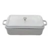 G.E.T. CA-017-AWH/BK/CC Heiss White Heiss 7.5 Quart Roaster -Kitchen Cooking Equip Store 6105929