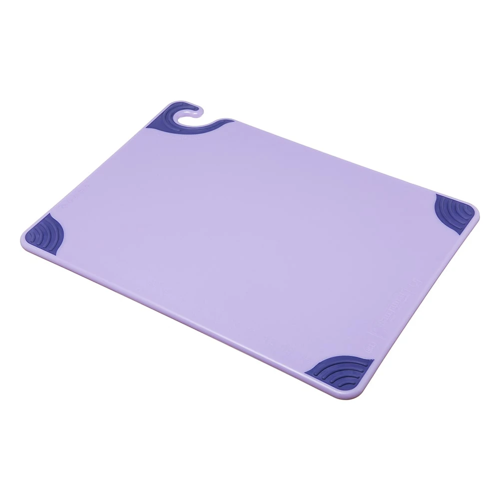 CARLISLE San Jamar CBG152012PR Purple 15 X 20 X .5" Cutting Board 3 CARLISLE San Jamar CBG152012PR Purple 15 X 20 X .5" Cutting Board
