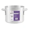 Winco ALST-20 Elemental 20 Quart Aluminum Stock Pot -Kitchen Cooking Equip Store 6107976