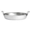 Steelite 5858JX51 S/S Mirror 3 Quart Oval Induction Pan 2 Steelite 5858JX51 S/S Mirror 3 Quart Oval Induction Pan -Kitchen Cooking Equip Store 6108690