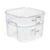 Cambro 12SFSPROCW135 FreshPro Clear 12 Quart Storage Container 1 Cambro 12SFSPROCW135 FreshPro Clear 12 Quart Storage Container -Kitchen Cooking Equip Store 6109084
