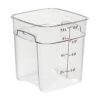 Cambro 8SFSPROCW135 FreshPro Clear 8 Quart Storage Container -Kitchen Cooking Equip Store 6109085