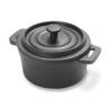 Vollrath 59740 Mini 8.9 Ounce Cast Iron Casserole Dish With Lid -Kitchen Cooking Equip Store 6111092