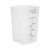 Cambro 22SFSPROPP190 FreshPro Translucent 22 Quart Storage Container -Kitchen Cooking Equip Store 6112450