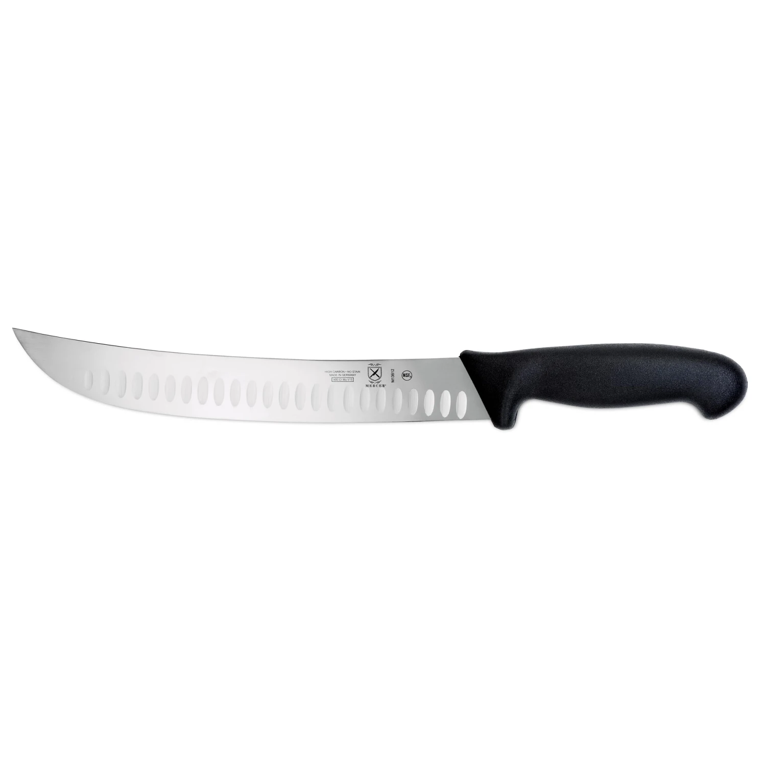 Mercer Culinary® M13612 12" Granton Edge Cimeter Knife 3 Mercer Culinary® M13612 12" Granton Edge Cimeter Knife