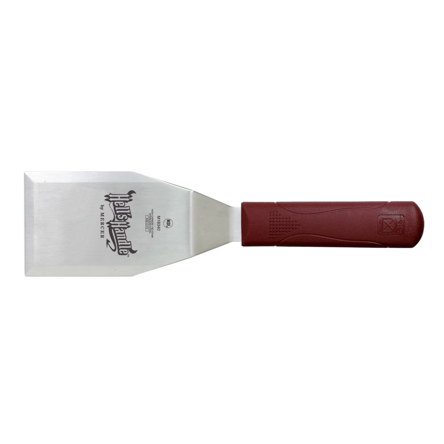 Mercer Culinary M18340 Hell's Handle 5" X 3" Turner 3 Mercer Culinary M18340 Hell's Handle 5" X 3" Turner