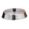 American Metalcraft BA740S S/S 7-1/2" Round Basting Cover W/ Knob -Kitchen Cooking Equip Store 970024